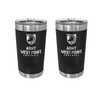 Army Football Insulated Pint Tumblers