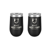 Army Football Stemless Wine Tumblers