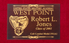 West Point Class of 2001 Class Pistol Display Case - Glass Top