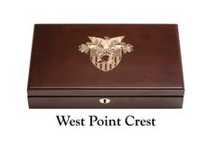 West Point Class of 1976 Class Pistol Display Case - Engraved Top
