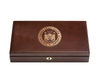 Coast Guard Academy Dual Class Pistol Display Case - Engraved Top