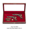 2021 West Point Dual Class Pistol Display Case - Glass Top