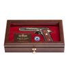 Coast Guard Academy Class Pistol Display Case - Glass Top